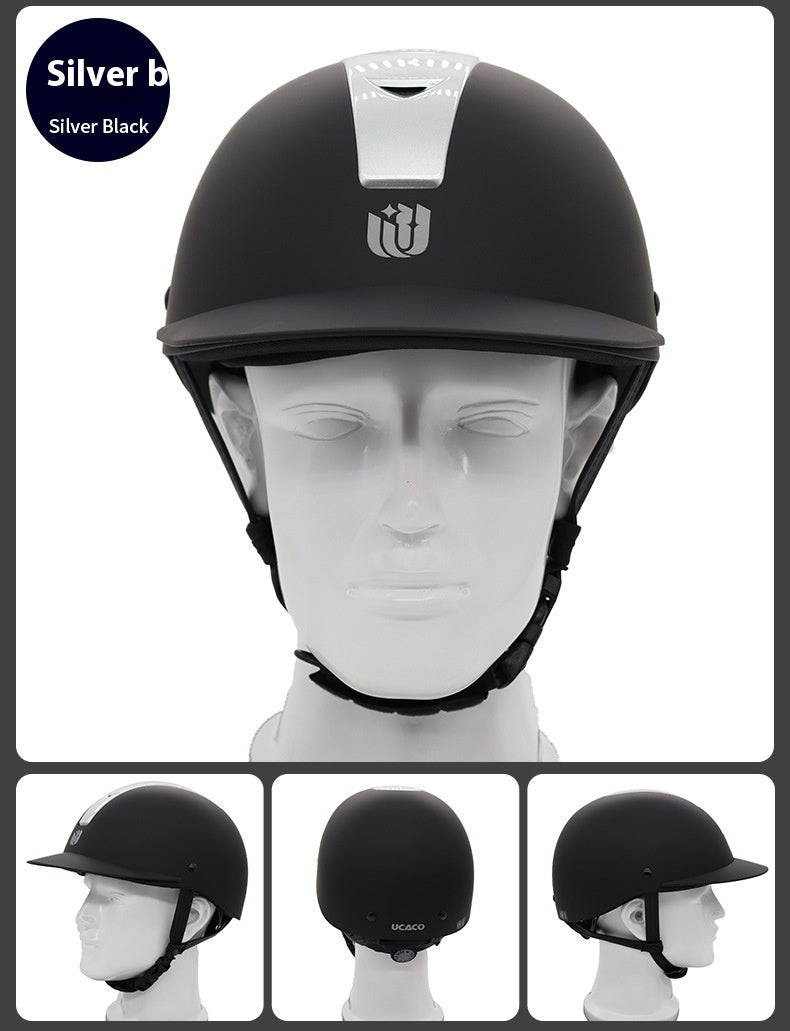 Casque équestre cheval Chapeau d'équitation Summer Super Light