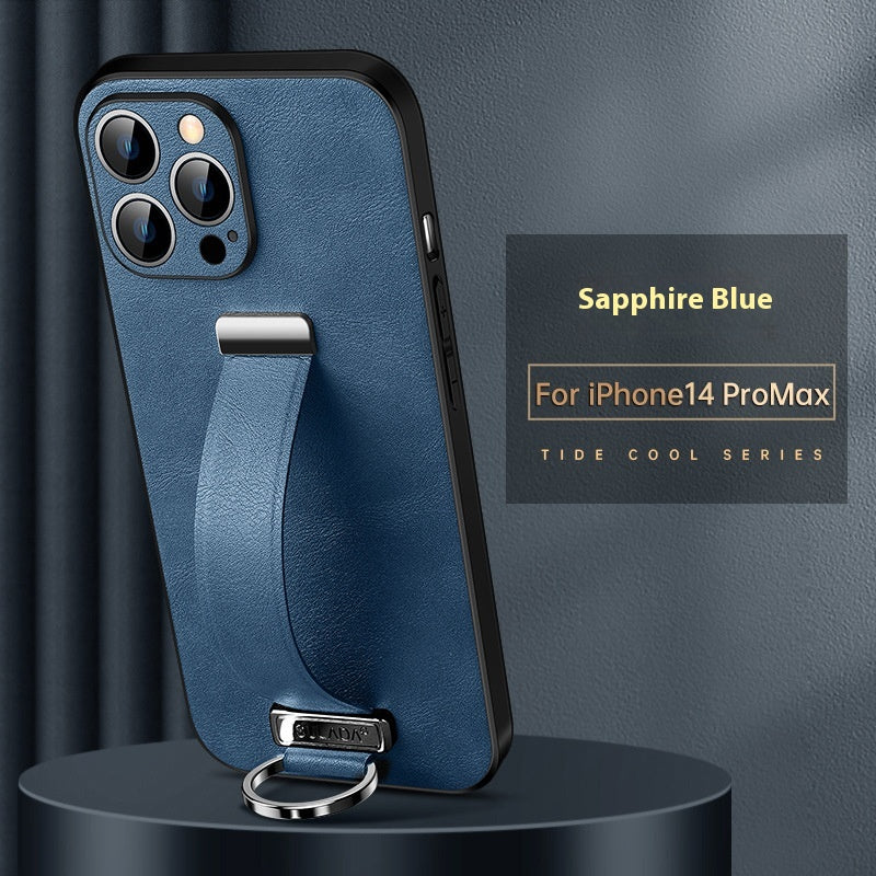 Protection de la peau Étui de téléphone en cuir souple