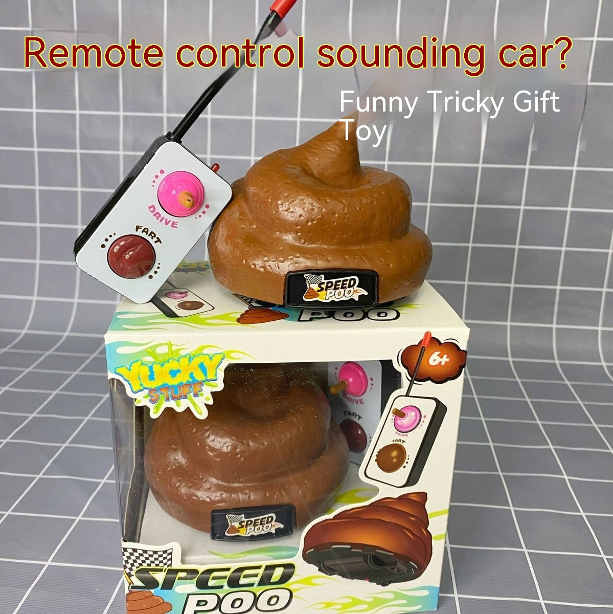 Télécommande Simulation Poop Toy Gift