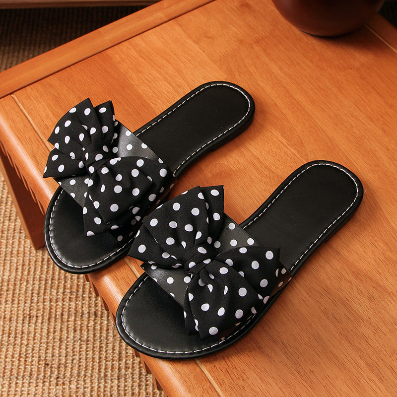 Sandales de confort pour femmes Bow-Knot Casual