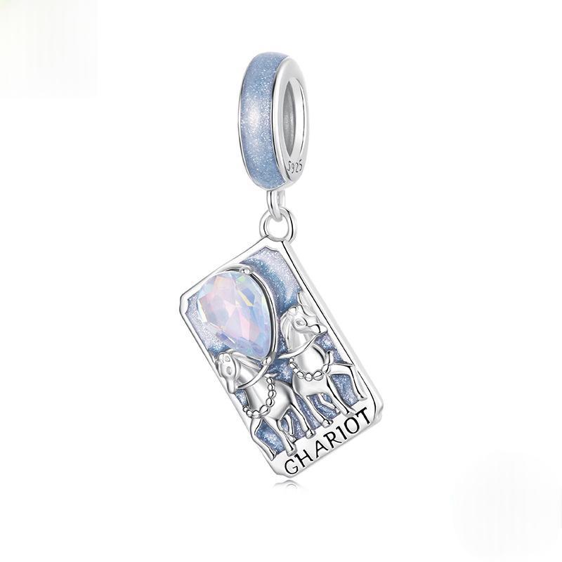 Carte de Tarot de style rétro Accessoires pendentif bricolage