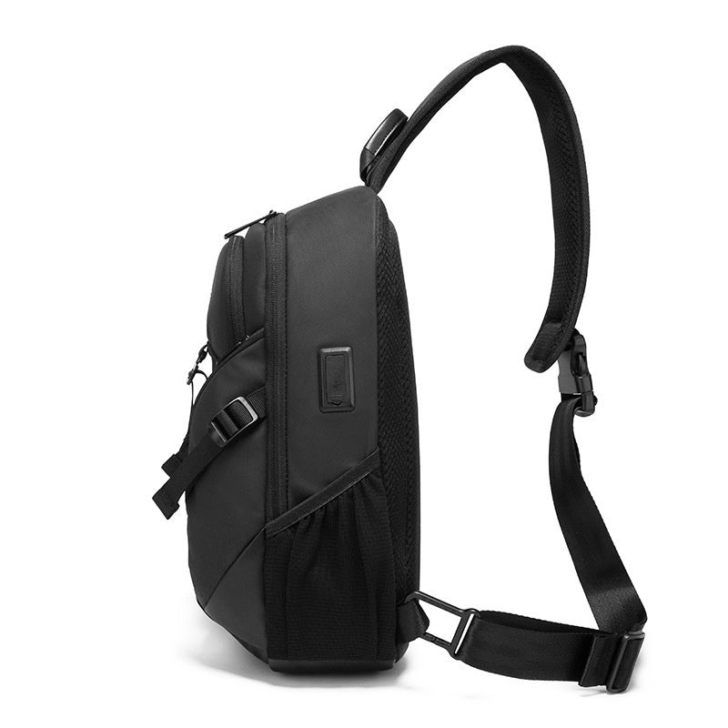 Sac transversal professionnel sophistiqué Sac à épaule polyvalent équipé d'USB