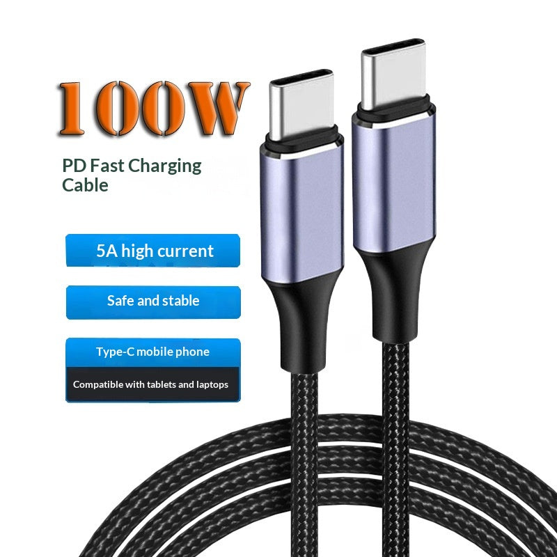 Câble USB-C to USB-C à double port