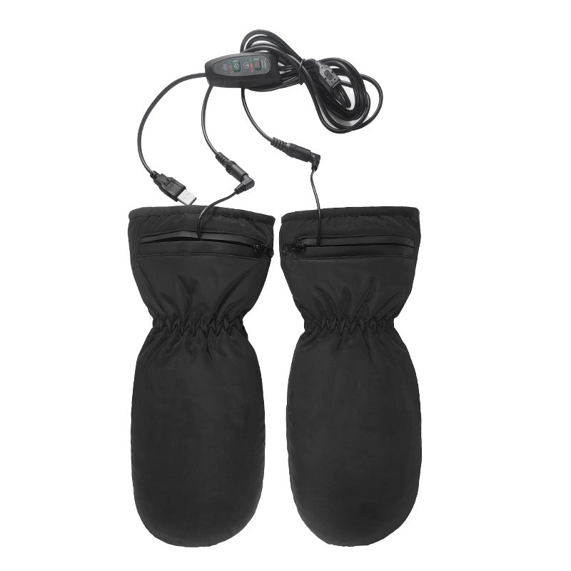 Gants chauffants électriques pour le chauffage à glissière
