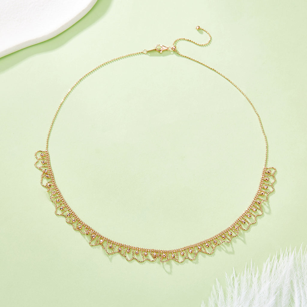 S925 Collier de bord de pétoncle en argent Sterling 45cm réglable 9,5mm large 5.2g Platine Gold R