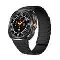 Bracelet de montre magnétique bicolore en silicone