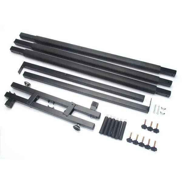 Porte-batterie multiple triple pliage noir