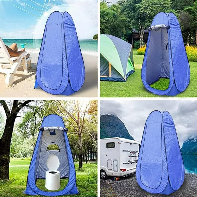 Vie privée Tente douche extérieure portable Tente Camp Toilette Rain Shelter