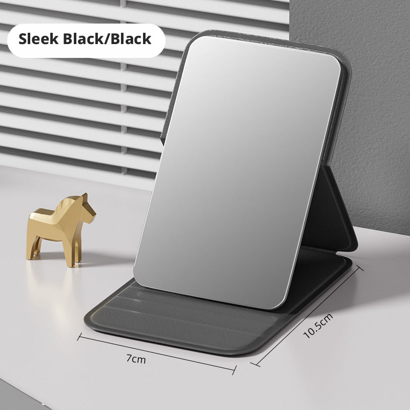 Miroir pliant portable noir 10.8*7CM-1