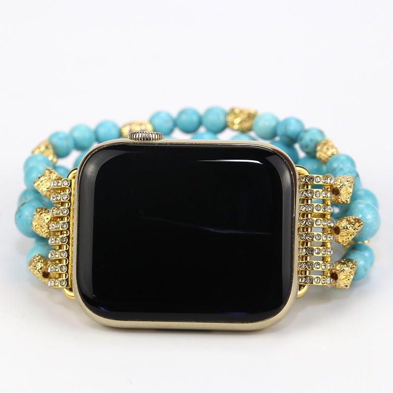 Bracelet en sangle élastique avec plusieurs couches