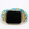 Bracelet en sangle élastique avec plusieurs couches