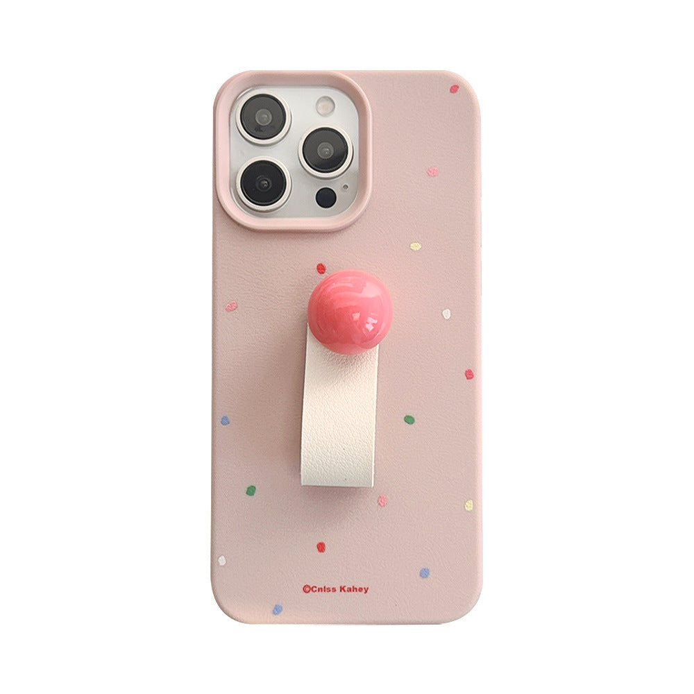 Dopamine 13 Silicone 12 Boîtier de téléphone à anneaux fixés