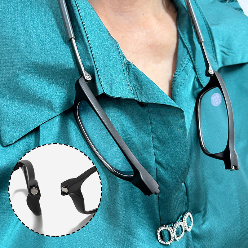 Magnetic Neck-Hang Lunettes Presbyopic confortables et portables haute définition