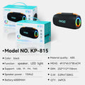 KP-815 Haut-parleur Bluetooth portable le mieux vendu avec éclairage RGB