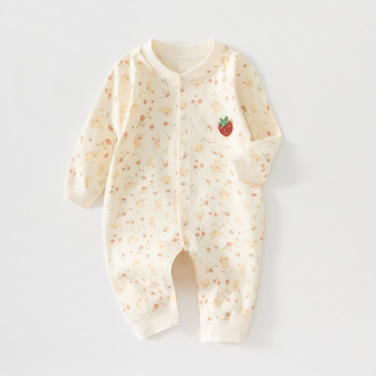 Nouveau-né Springautumn Vêtements Unisexe Bébé Onesie