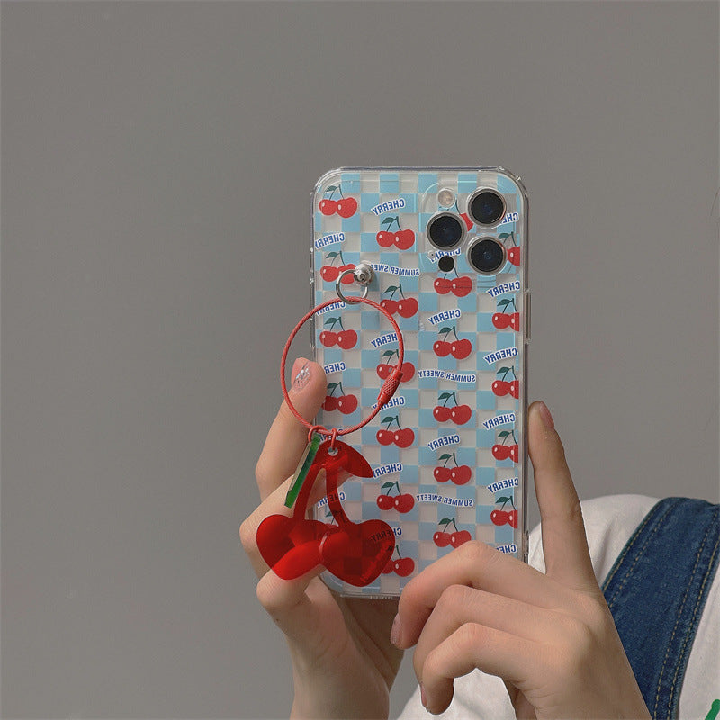 Cerise Pendentif Téléphone portable Cas Xxr Femme