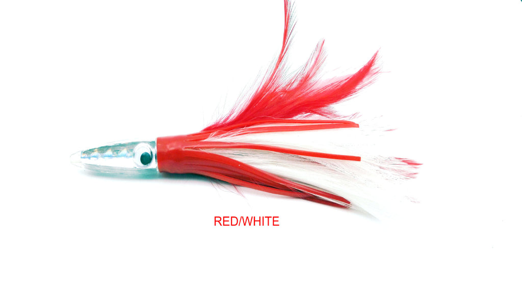 Acrylique de pêche en mer Octopus Bandeau Robe Feathered Lure