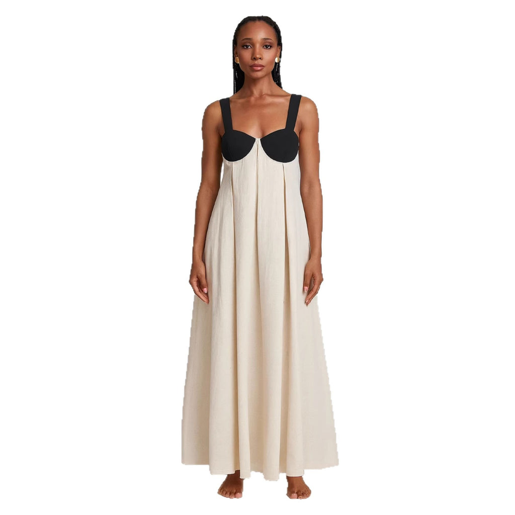 Robe sans dos pour femmes