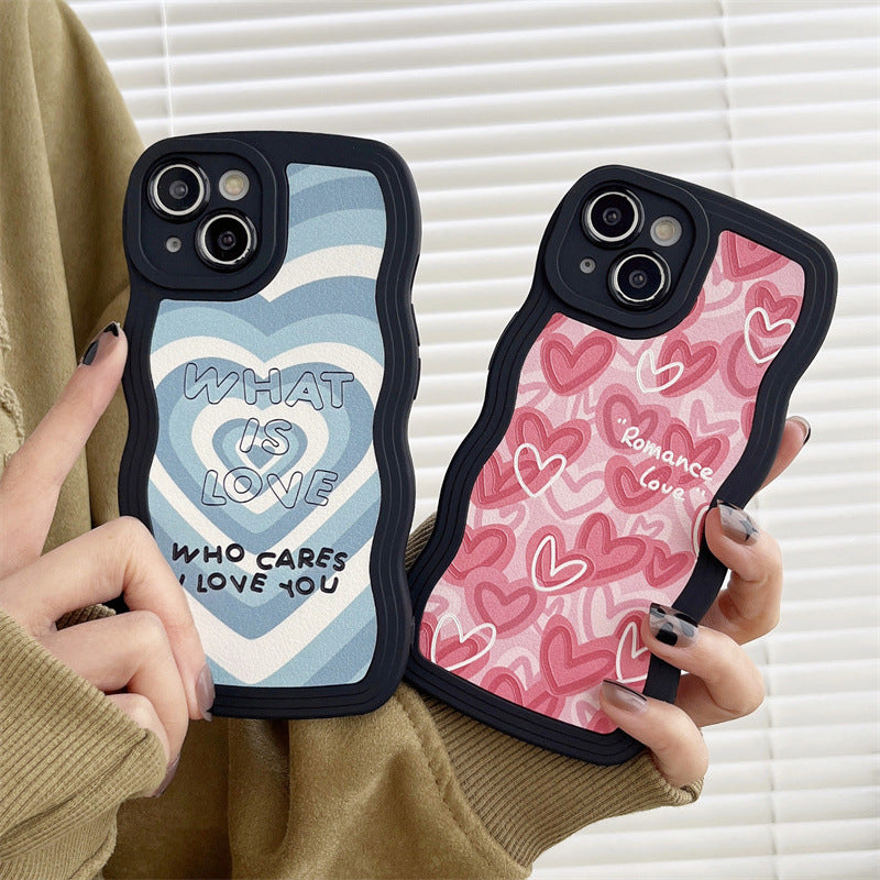 Beau Love Mobile Phone Wave Soft étui de protection