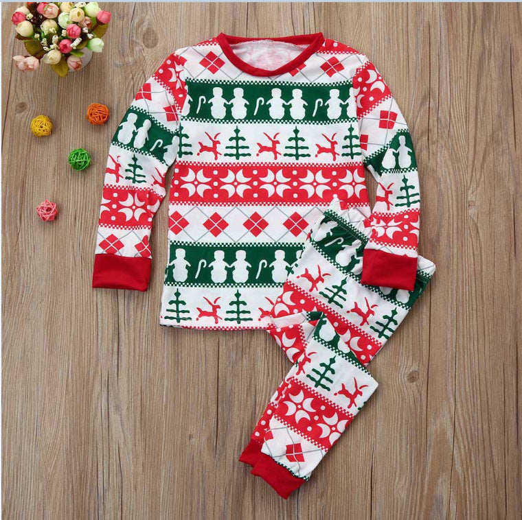 Christmas mode occasional parent child wear