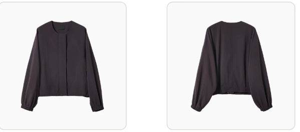 Summer Casual Chic Slimming Veste courte Top