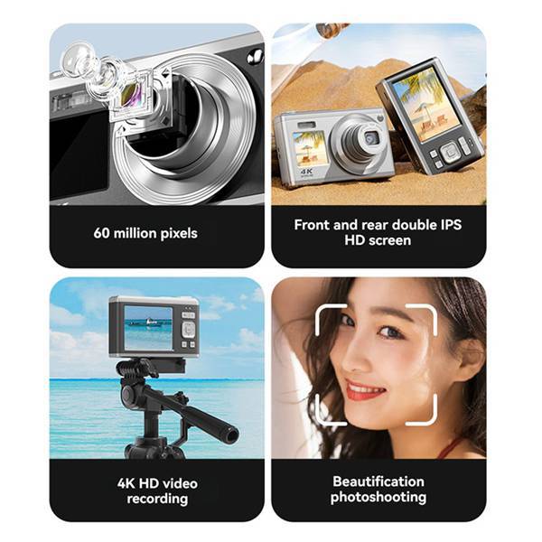 4K HD Optical Zoom Digital Camera