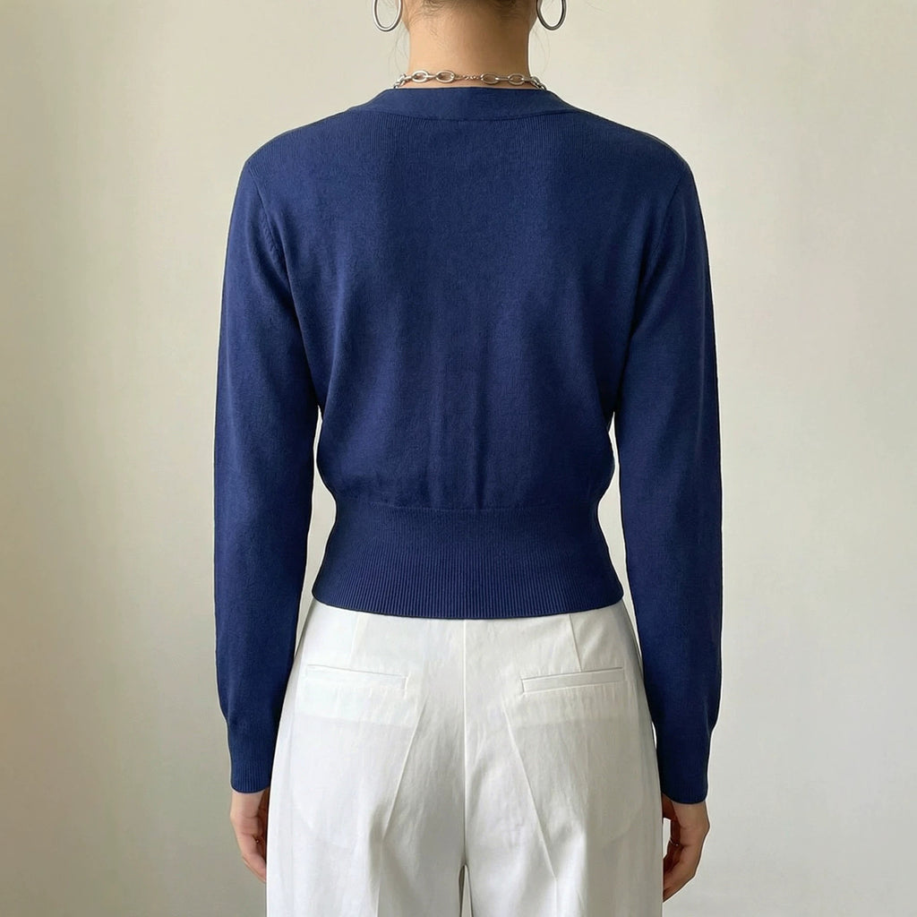 Haut polyvalent tricoté casual pour femmes