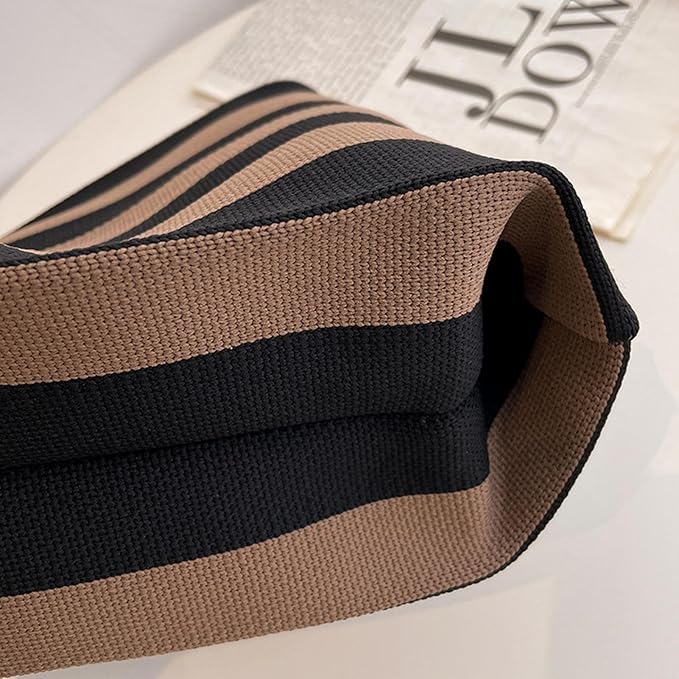 Un seul auto-remorque-- Sac à main en laine tricotée sac à main polyvalent sac à main casual B