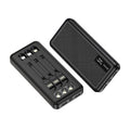 Power Bank avec affichage de lumière amovible par câble Alimentation Grande capacité Chargement rapide
