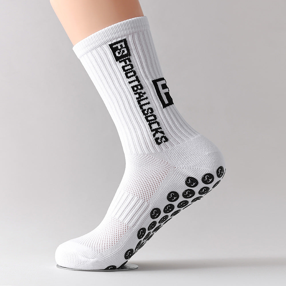Chaussettes de sport homme avec adhésif Nylon Dot pour poignée antidérapante
