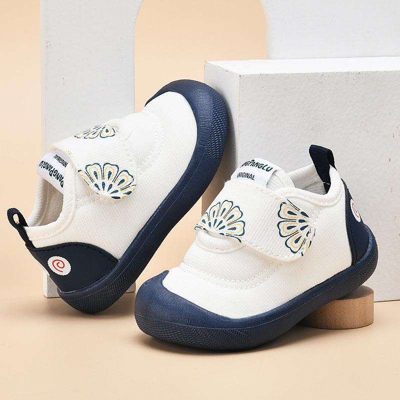 Soft-soled Non-slip Respirant Ne Drop Bébé Chaussures de fille