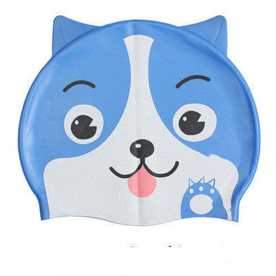 Silicone Cap de natation pour enfants Cute Caricature