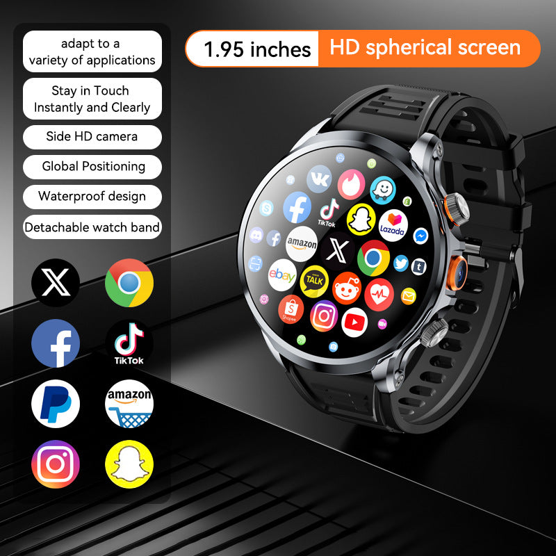 H18 Carte à écran rond Smart Watch
