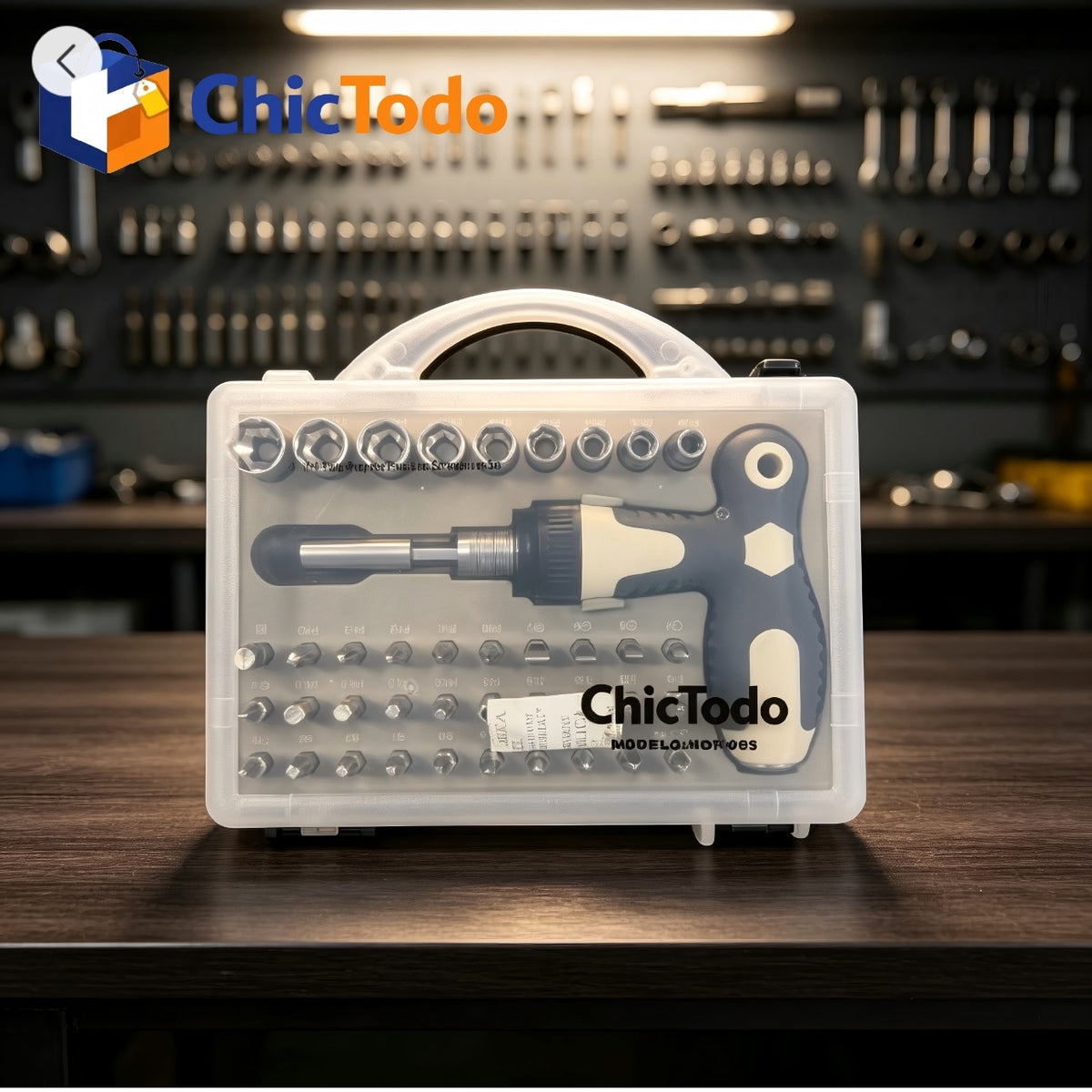 Combinaison de socket à visseuse multifonctionnelle pour outils de réparation à domicile