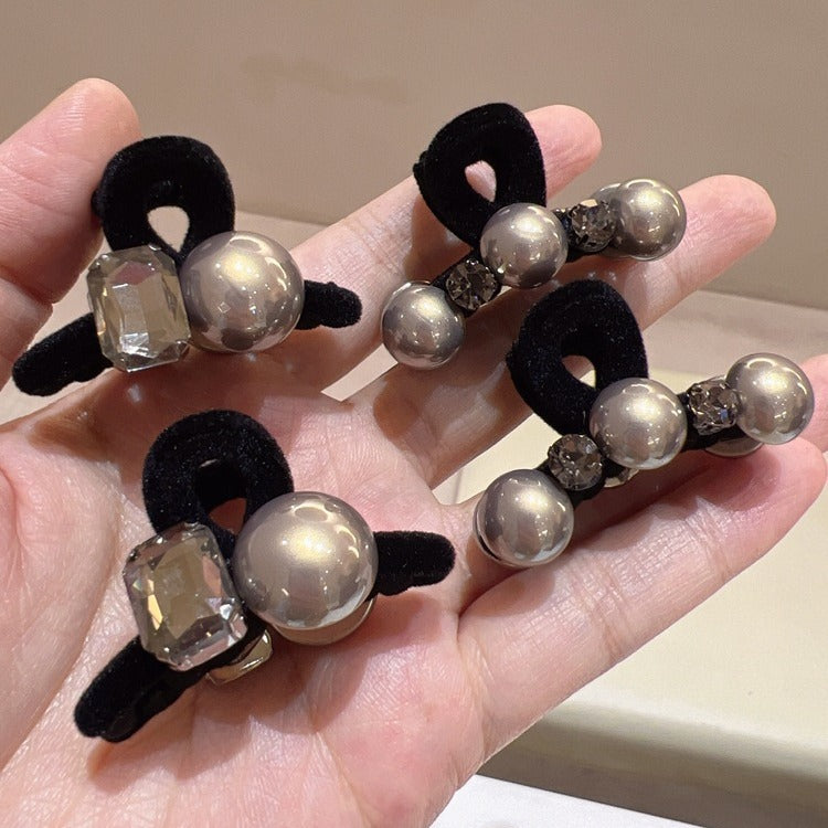Black Pearl Clip de haute qualité pour les petits cheveux
