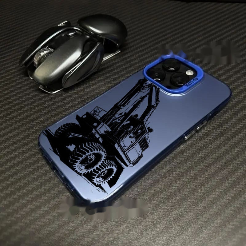 Excavateur IPhone16Pro téléphone cas laser
