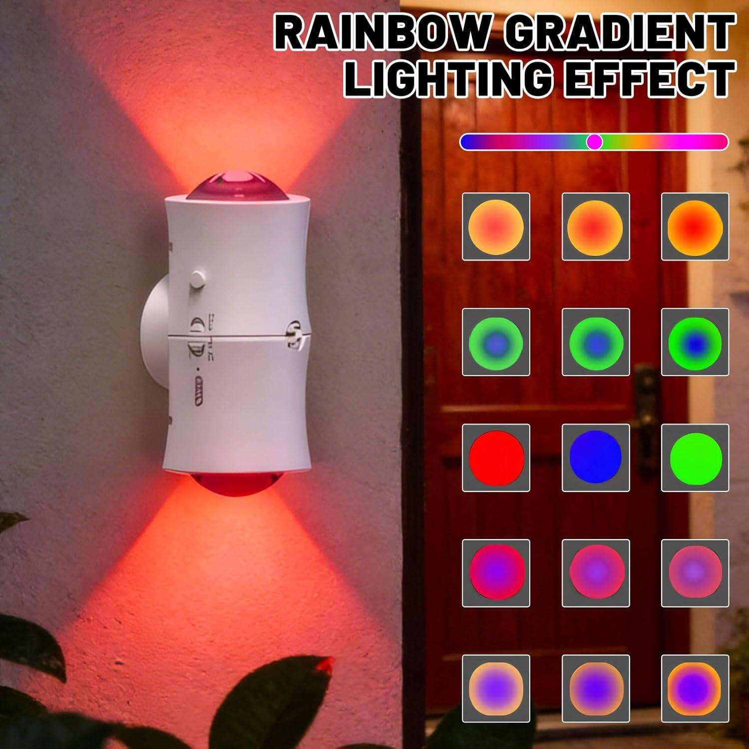 4pcs détecteur de mouvement lumière de nuit rechargeable