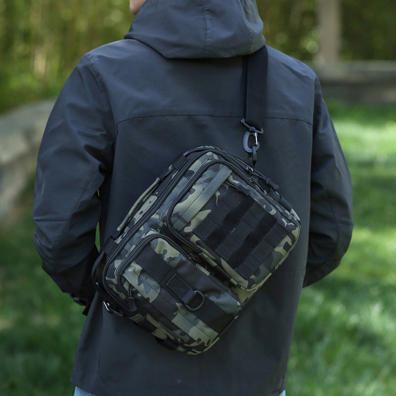 Sac croisé extérieur Sac à épaule tactique de style militaire
