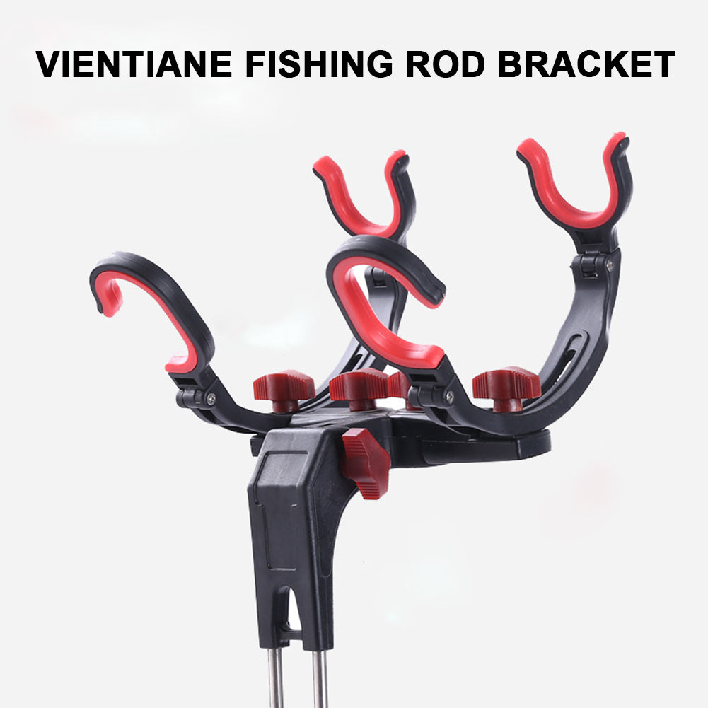 360 Degree Ajustable Fishing Pole Holder Universal Fishing pliable Bracket Sea Lake Fish