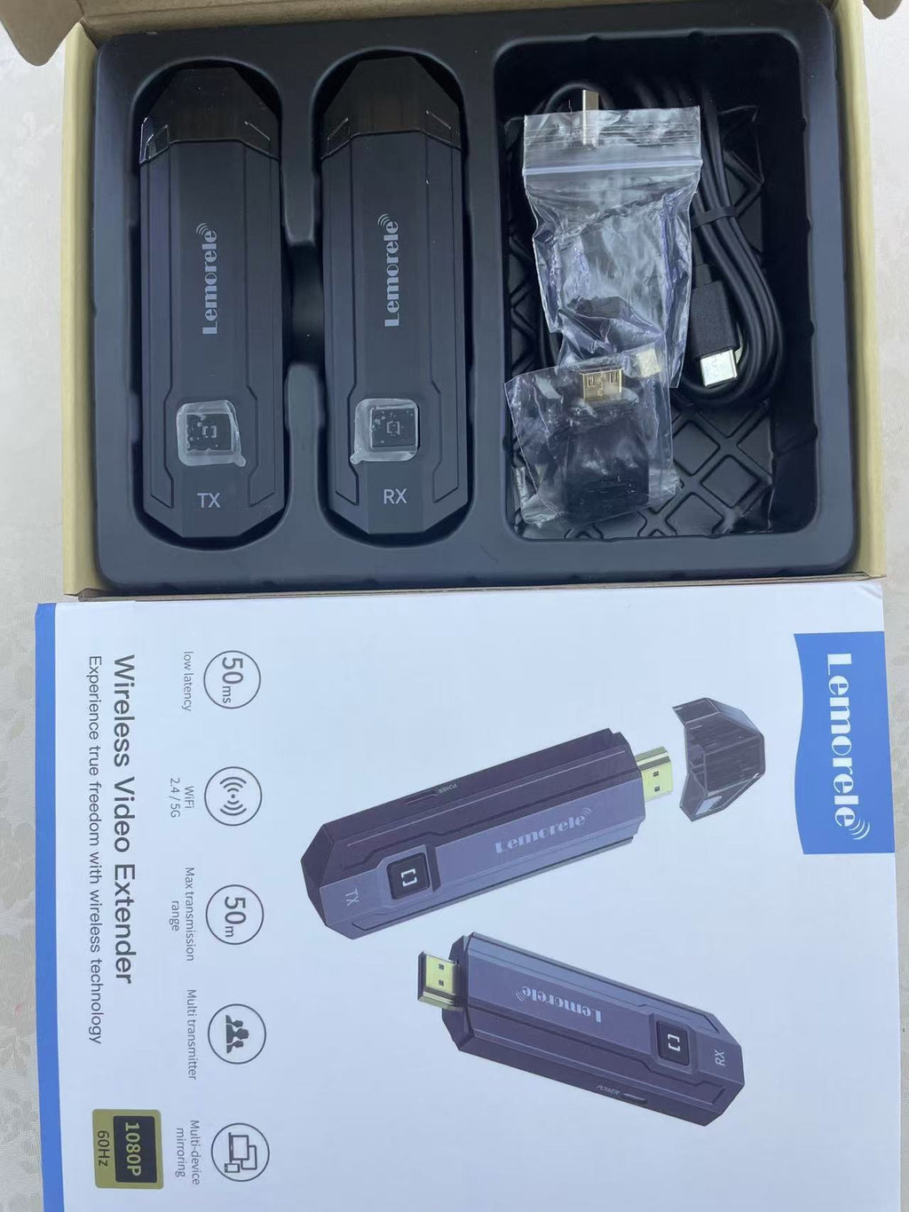 Projecteur sans fil et ordinateur portable HDMI Transmetteur