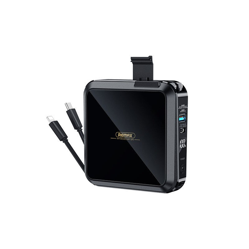 Kit de recharge rapide sans fil portable avec câble