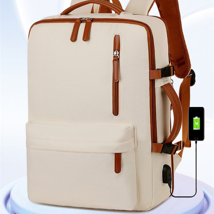 Sac portable de voyage d'affaires avec port de recharge USB double-épaule