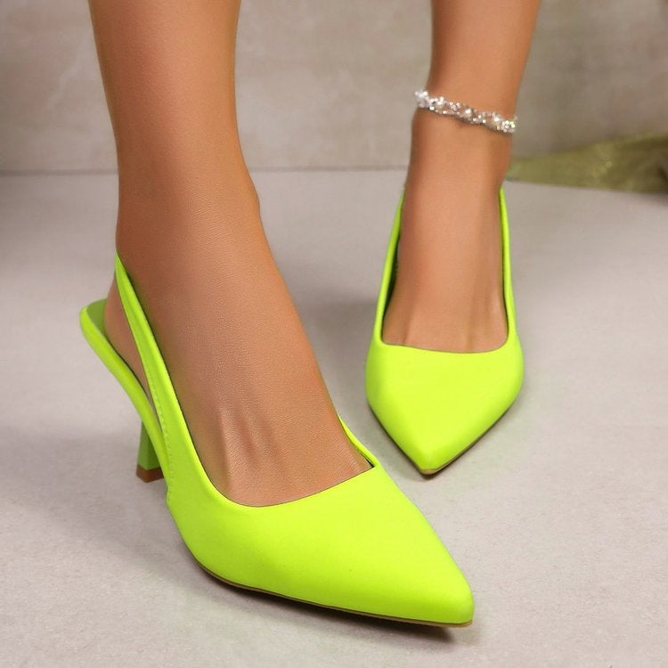 Chaussures européennes et américaines de style Plus-size Low-cut qui aplatissent la figure