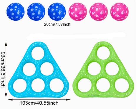 Water Ring Toss Pool Game Interactive Toy