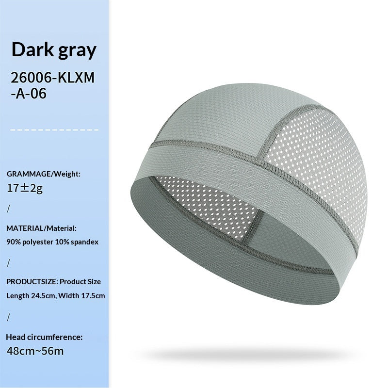 Casquette de sport de moto Barehead
