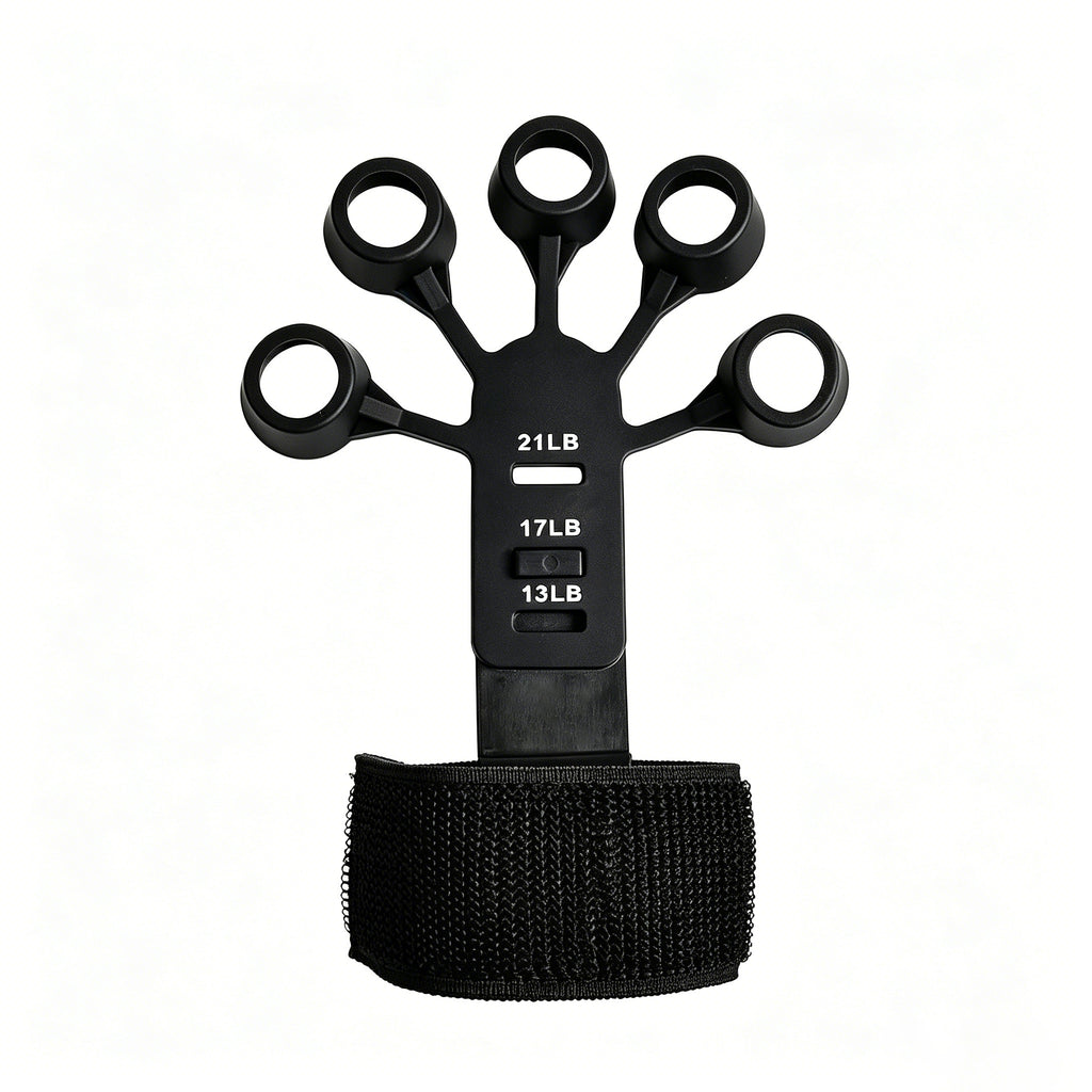 Rinceur de doigts Silicone Cinq Exercice Doigt Résistance réglable Gripper main Fing