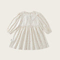 Robe brodée Florale Vintage style français pour filles