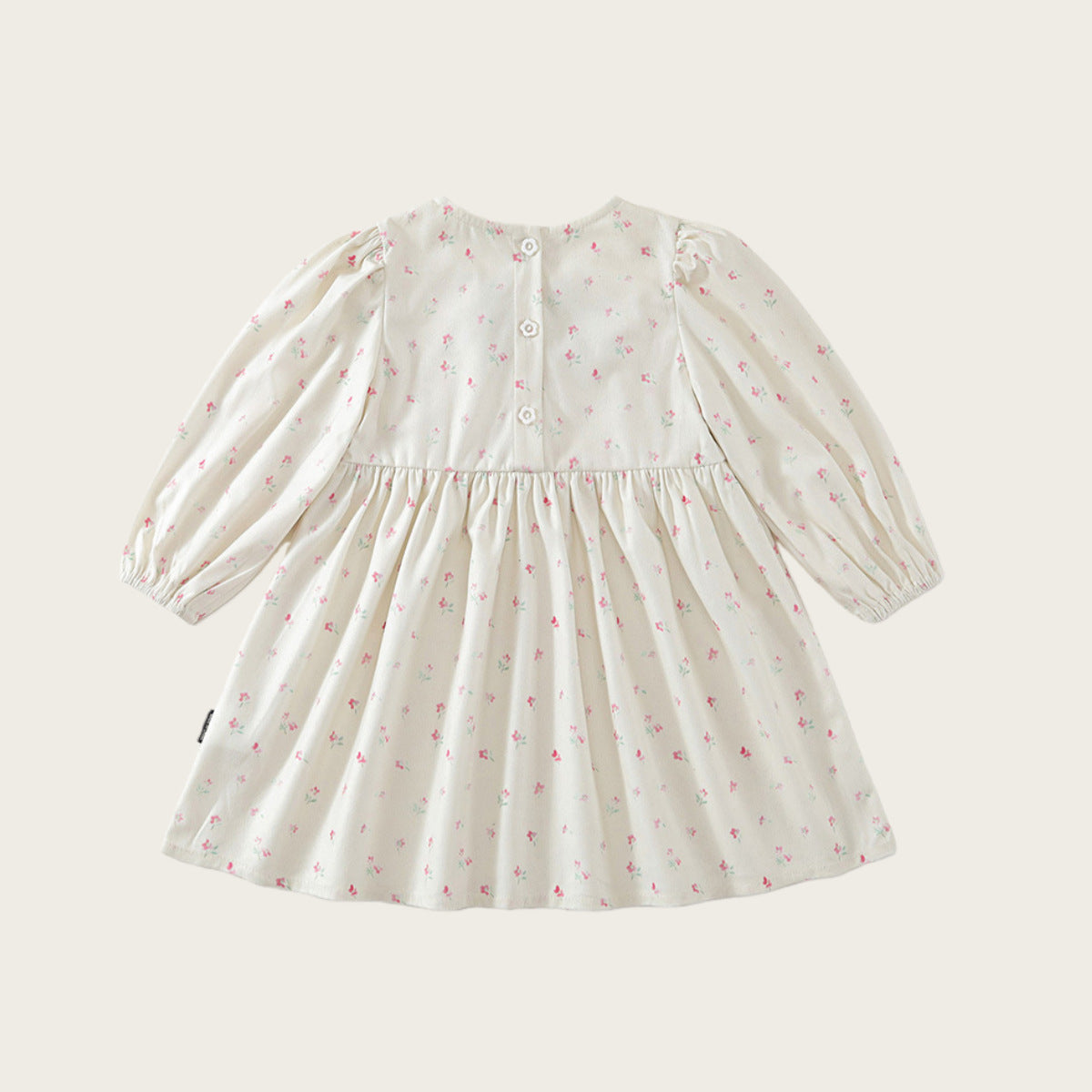 Robe brodée Florale Vintage style français pour filles