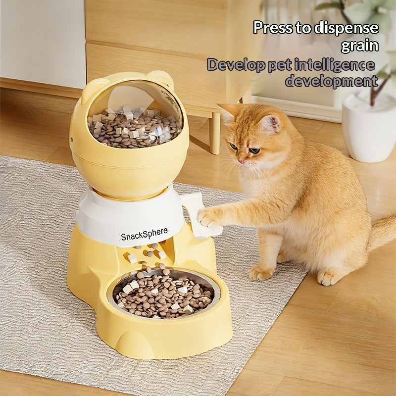 Feeder Puzzle Type de presse Pet Feeder