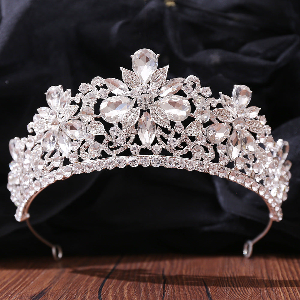 Feuilles Strass Couronne Cheveux Accessoire Bandeau